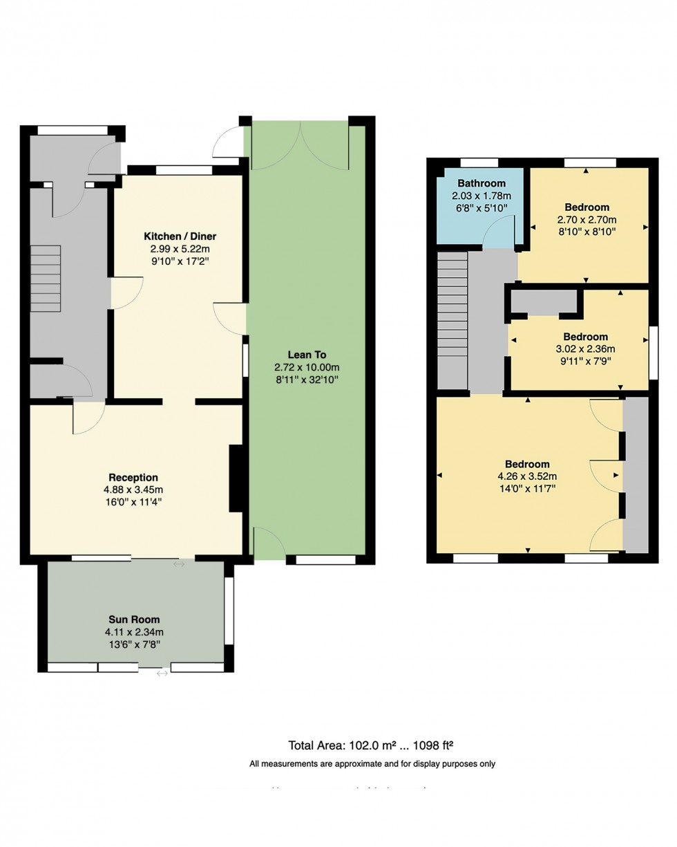 Floorplan for Cliff Avenue, Herne Bay, Kent