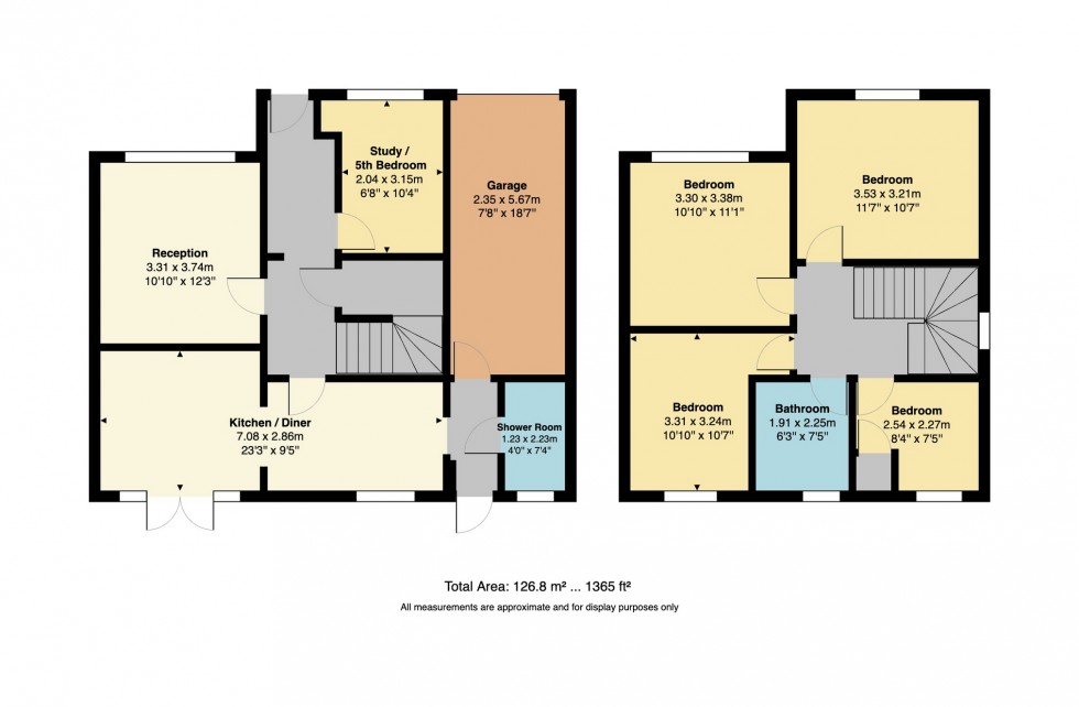 Floorplan for East Gate Close, Herne Bay, Kent