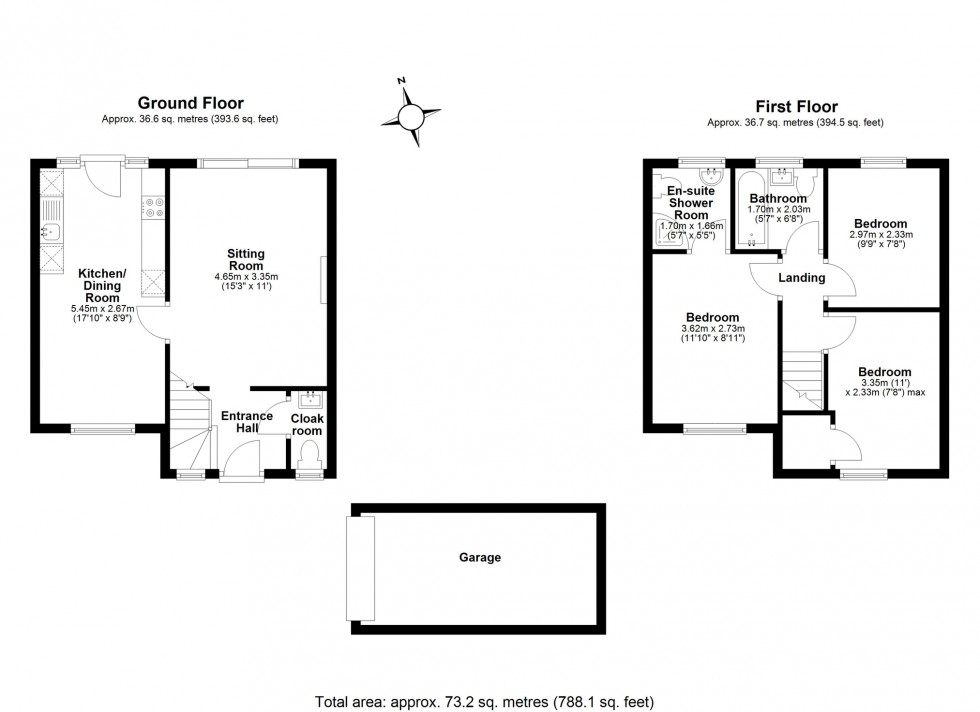 Floorplan for Magnolia Rise, Herne Bay, Kent