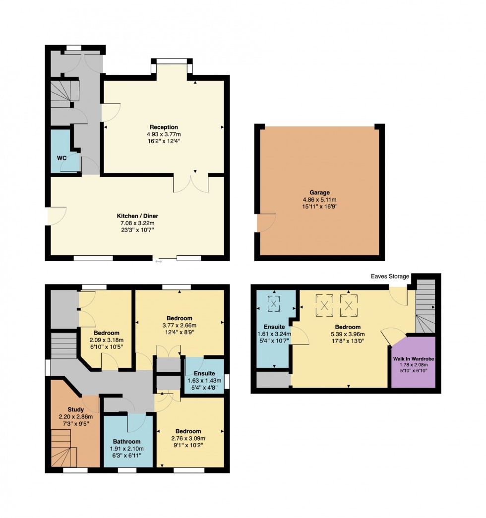 Floorplan for Eddington Lane, Herne Bay, Kent