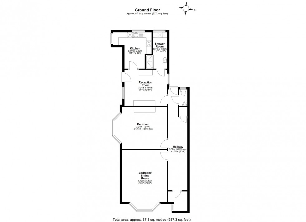 Floorplan for Canterbury Road, Herne Bay, Kent