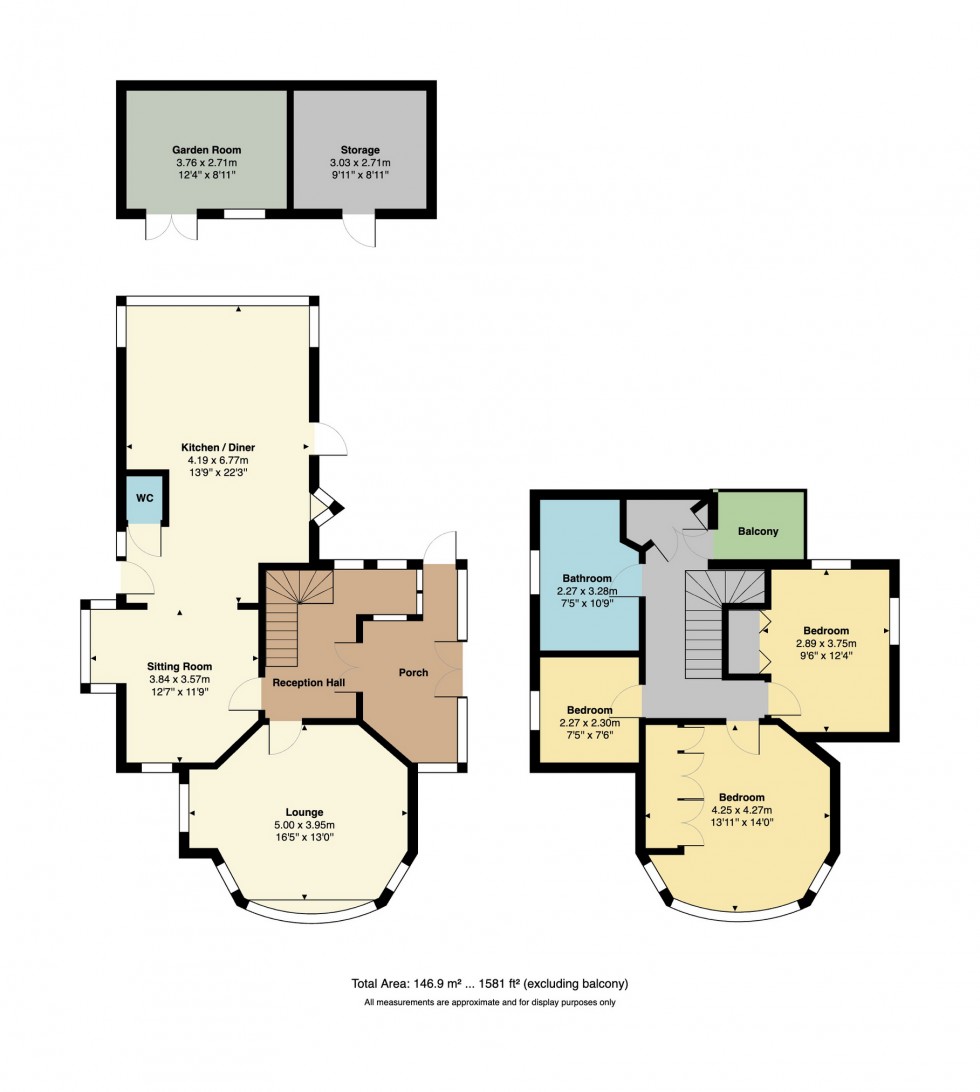 Floorplan for Western Avenue, Herne Bay, Kent
